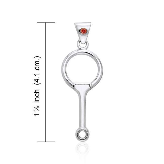 Horse Bit Pendant TPD2244 - Wholesale Jewelry
