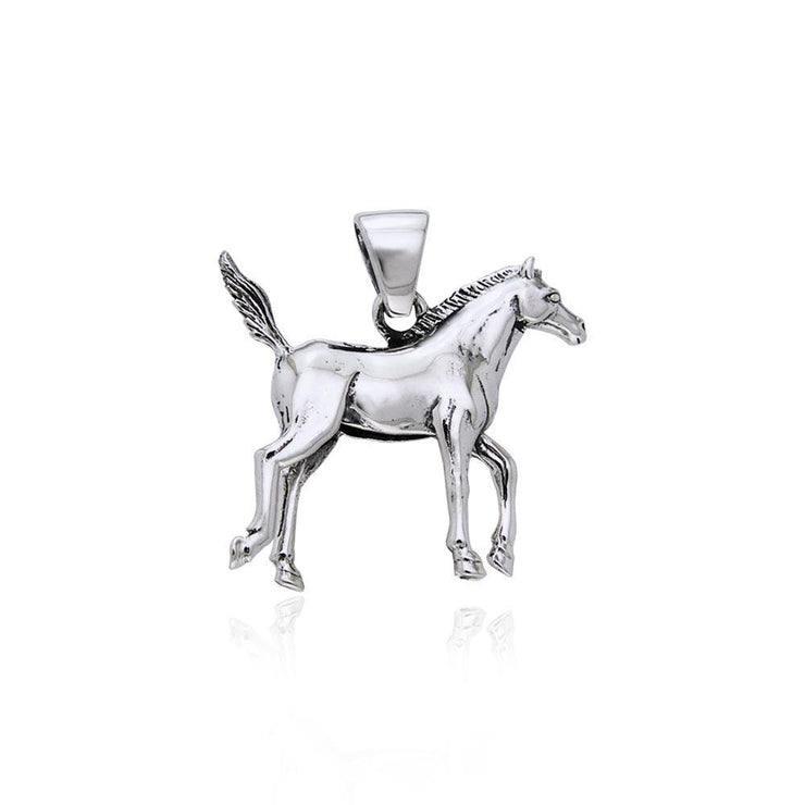 Horse Sterling Silver Pendant TPD2287 Pendant