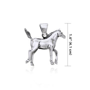Horse Sterling Silver Pendant TPD2287 Pendant