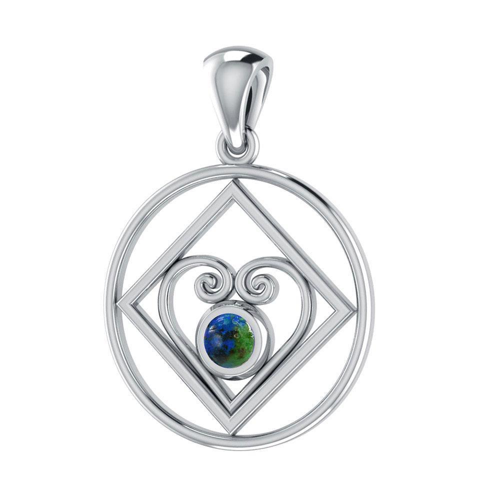 Hearts in Recovery Silver Pendant TPD270 Pendant