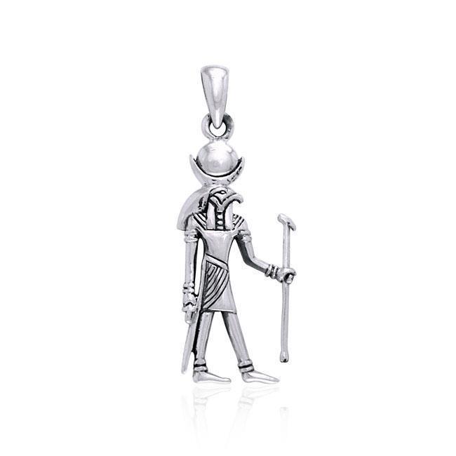 Khonsu Egyptian Silver Pendant TPD2843 Pendant