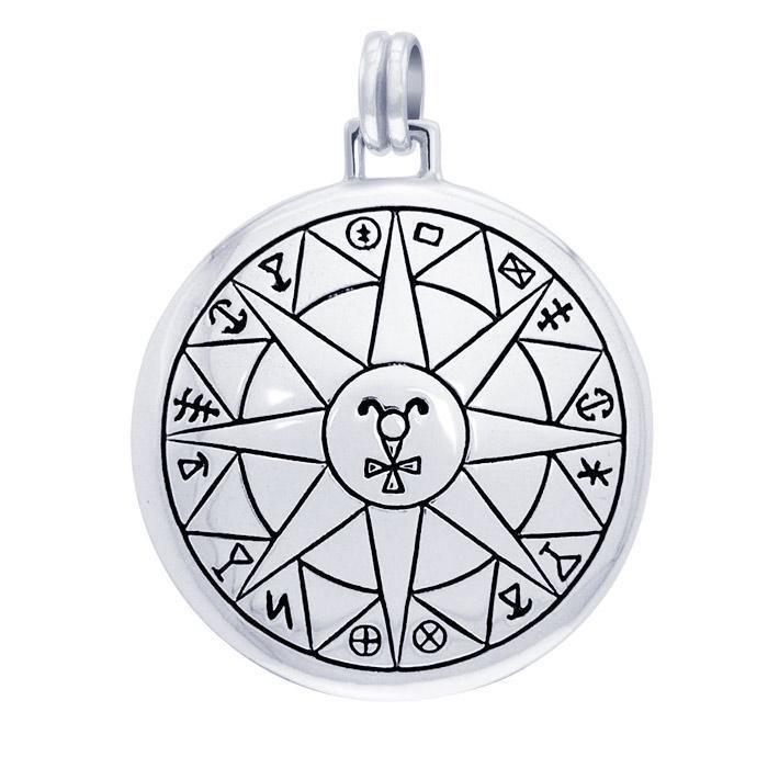 Safe Travels Solomon Seal Pendant TPD2861