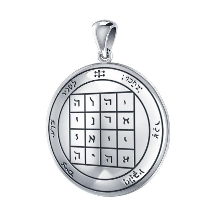 First The Star of Saturn Solomon Seal Pendant TPD2865