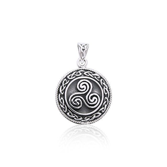 Celtic Knot Triskelion Pendant TPD3025 Pendant