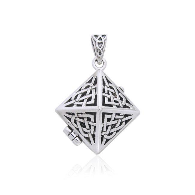 Celtic Heart Aroma Locket Pendant TPD3029 Pendant