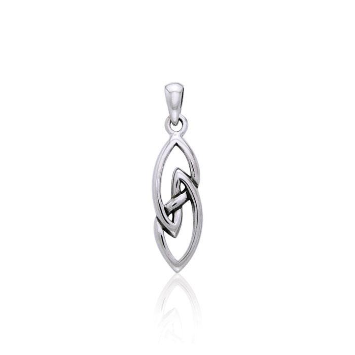 The Celtic Knot Sterling Silver Pendant TPD3031 Pendant