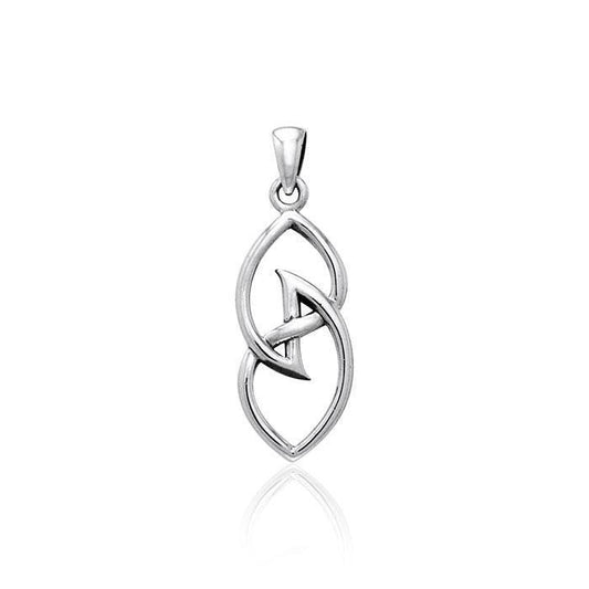 The Celtic Knot Sterling Silver Pendant TPD3032 Pendant
