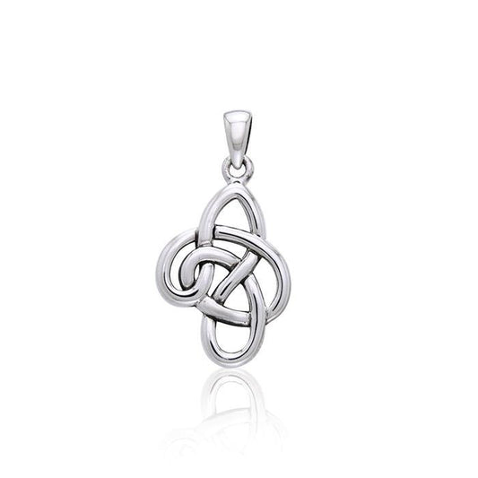 The Celtic Knot Sterling Silver Pendant TPD3033 Pendant