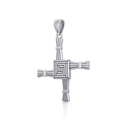 Large Brigids Cross Pendant TPD3036 - Wholesale Jewelry
