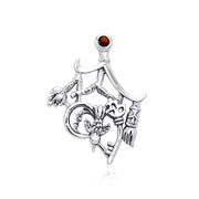Magical Connections ~ Cimaruta Witch Sterling Silver Jewelry Pendant TPD3133