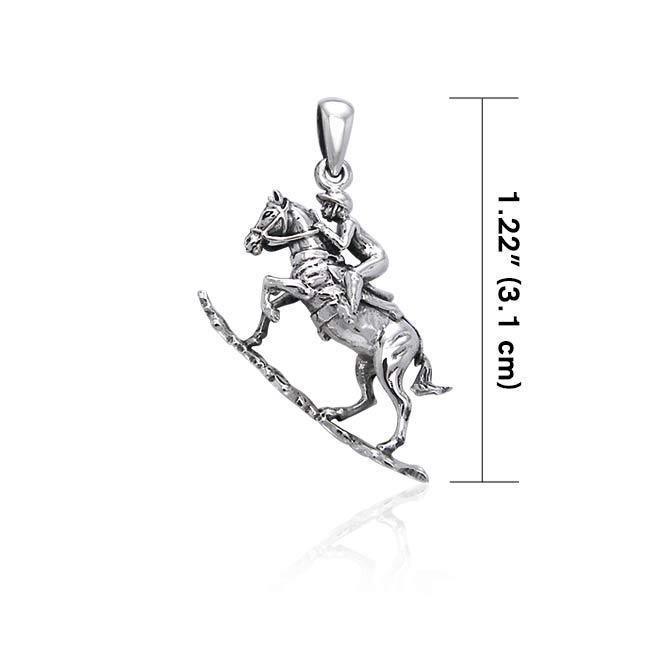 Tevis Cup Equestrian Pendant TPD3269 Pendant