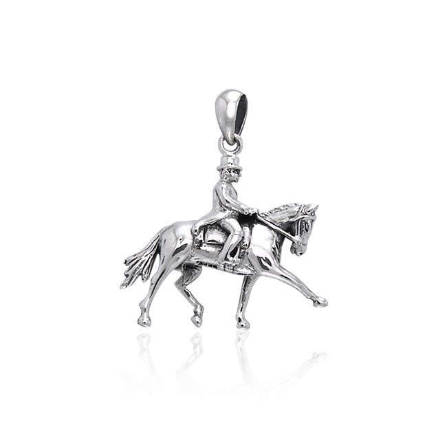 Dressage Equestrian Pendant TPD3270 Pendant
