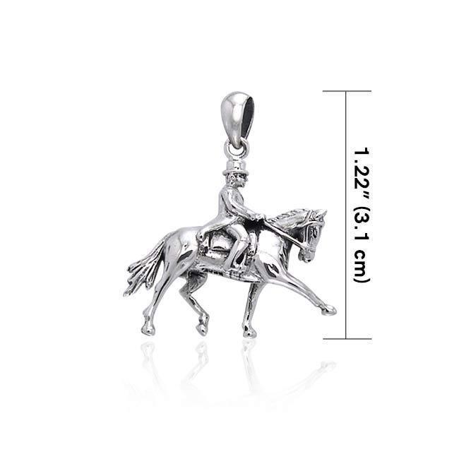 Dressage Equestrian Pendant TPD3270 Pendant
