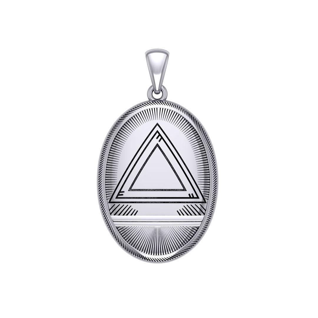 System Energy Symbol Silver Small Pendant TPD3316 - peterstone.dropshipping