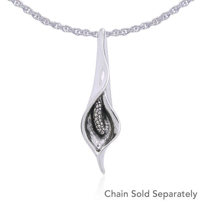 The Majestic Beauty of Calla Lilly TPD3393 Pendant