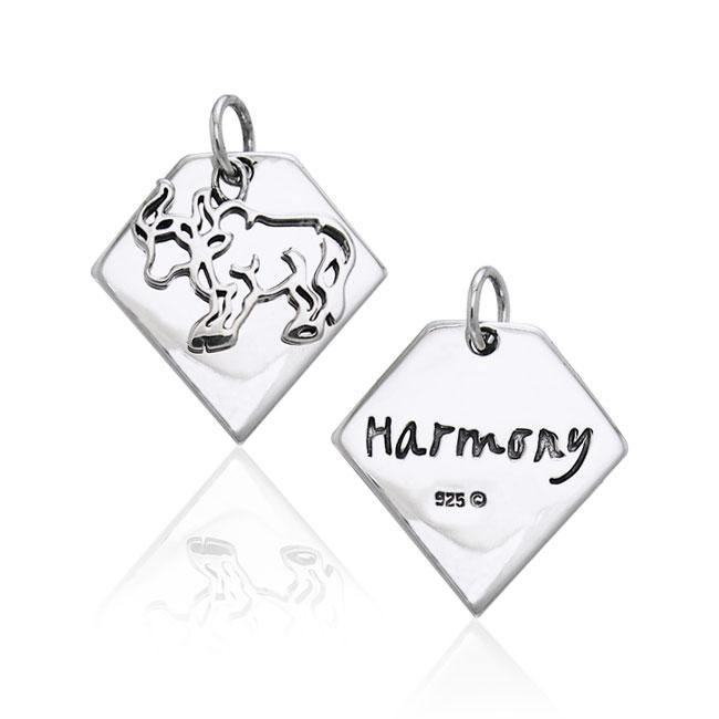 Taurus Astrology Pendant By Amy Zerner TPD3459 - Wholesale Jewelry