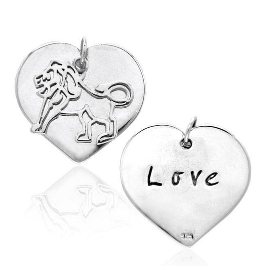 Leo Zodiac Silver Pendant by Amy Zerner TPD3462 - Wholesale Jewelry