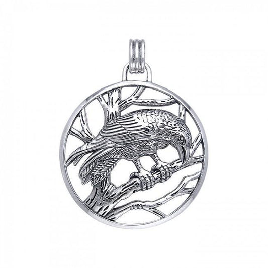 Ted Andrews Raven Pendant TPD350