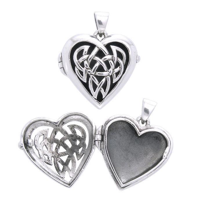Celtic Heart Aroma Locket TPD3545