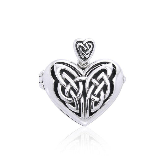 Celtic Eternal Heart Aroma Locket TPD3546 Pendant