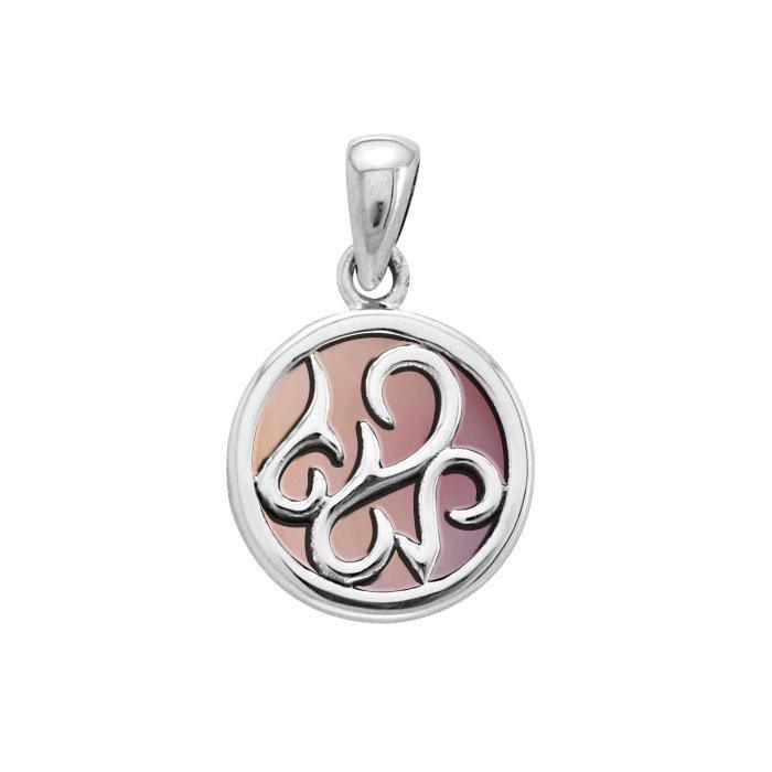 Tendril Cabochon Filigree Small Pendant TPD3574 Pendant