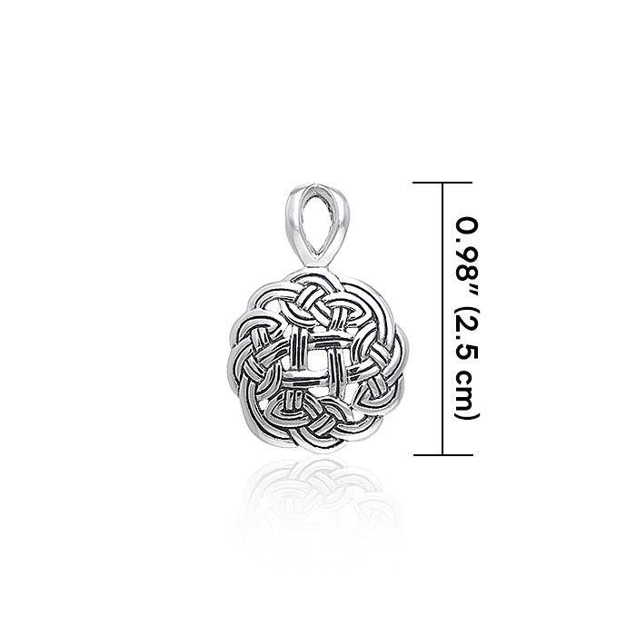 Celtic Knotwork Silver Pendant TPD358 Pendant