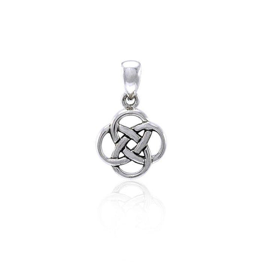 The Small Celtic Knot Silver Pendant TPD3688 Pendant