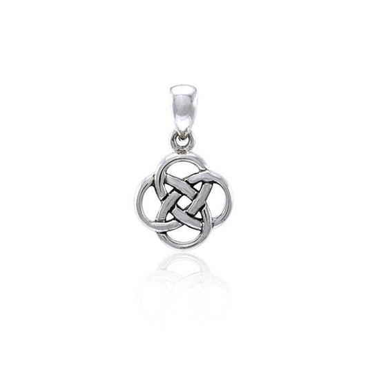 The Small Celtic Knot Silver Pendant TPD3688 Pendant