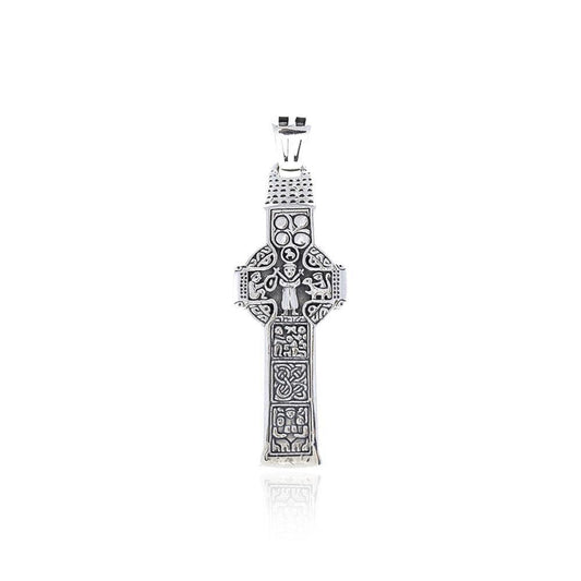 Celtic Doorty Cross Silver Pendant TPD3692 Pendant
