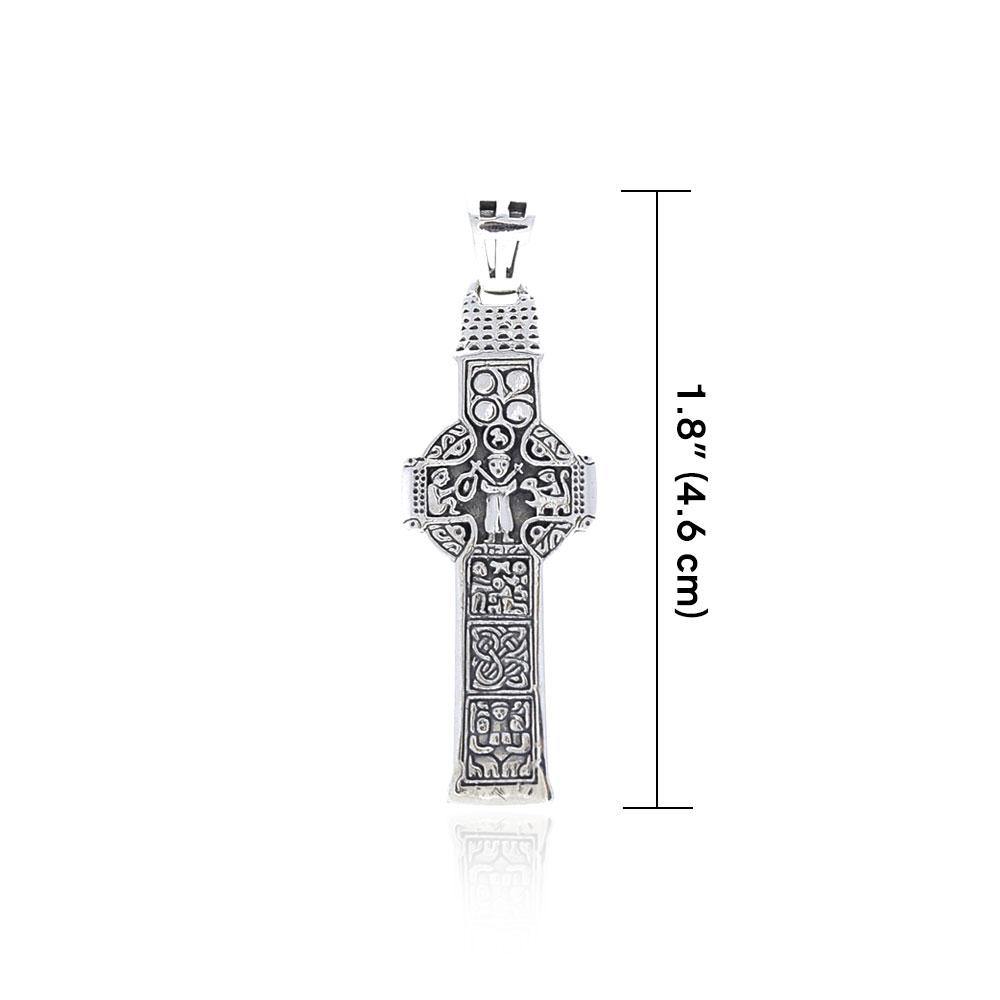 Celtic Doorty Cross Silver Pendant TPD3692 Pendant