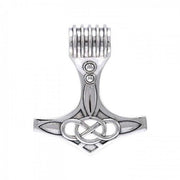 Thors Hammer Silver Pendant TPD3721