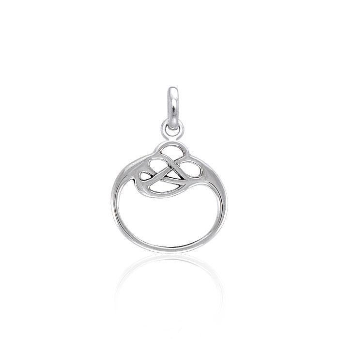 Celtic Knotwork Silver Pendant TPD3852 Pendant