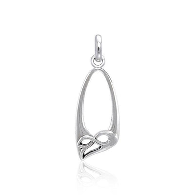 Silver Pendant with Celtic Infinity TPD3853 Pendant