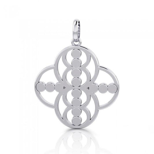 Energy Sterling Silver Hollow Pendant