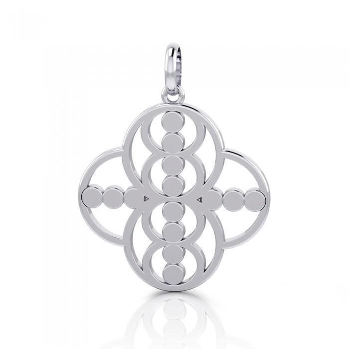 Energy Sterling Silver Hollow Pendant
