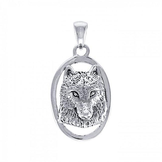 Ted Andrews Wolf Pendant TPD3989