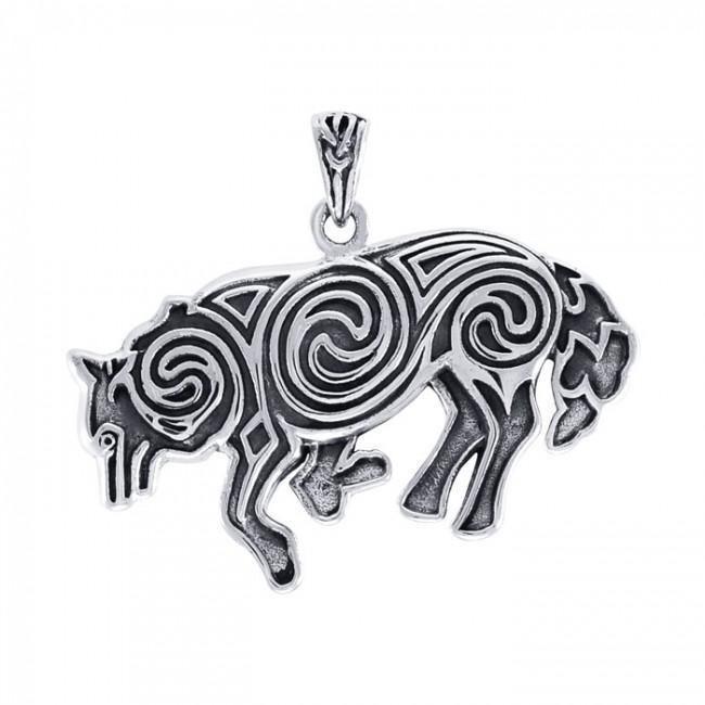 Brigid Ashwood Wolf Pendant TPD3997