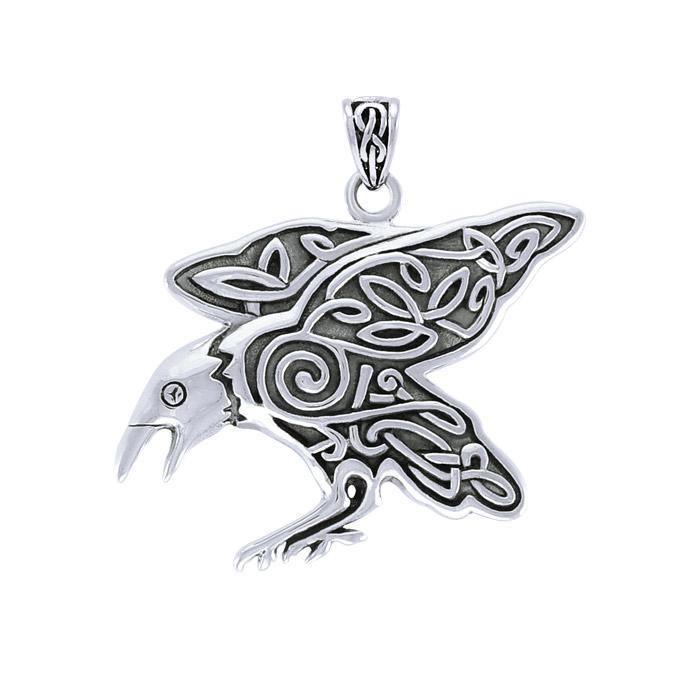 Brigid Ashwood Raven Pendant TPD3998