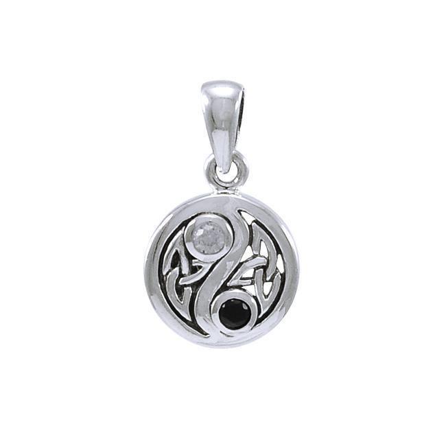 Celtic Knot Yin Yang Pendant TPD4255