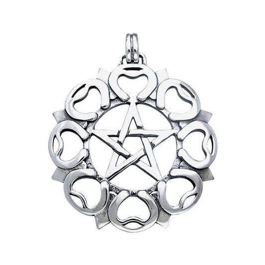 Selfless Compass Sterling Silver TPD426 Pendant