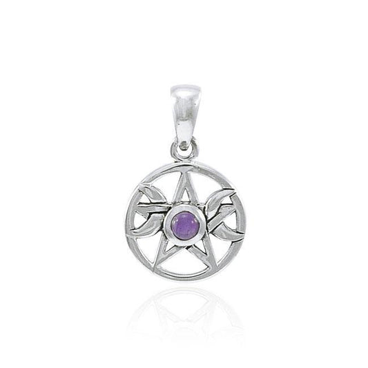 The Star with Double Crecesnt Moon TPD4268 Pendant