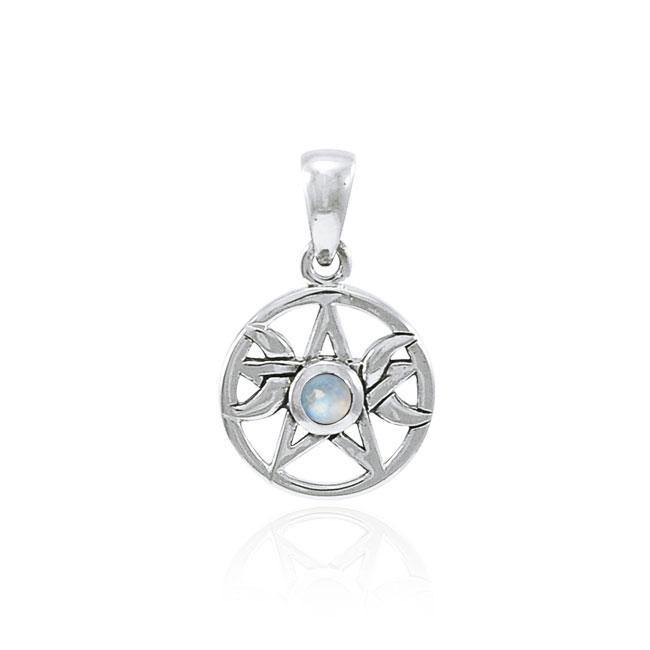 The Star with Double Crecesnt Moon TPD4268 Pendant