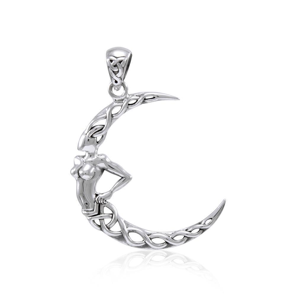 Celtic Knot Moon Goddess Pendant TPD4322 Pendant