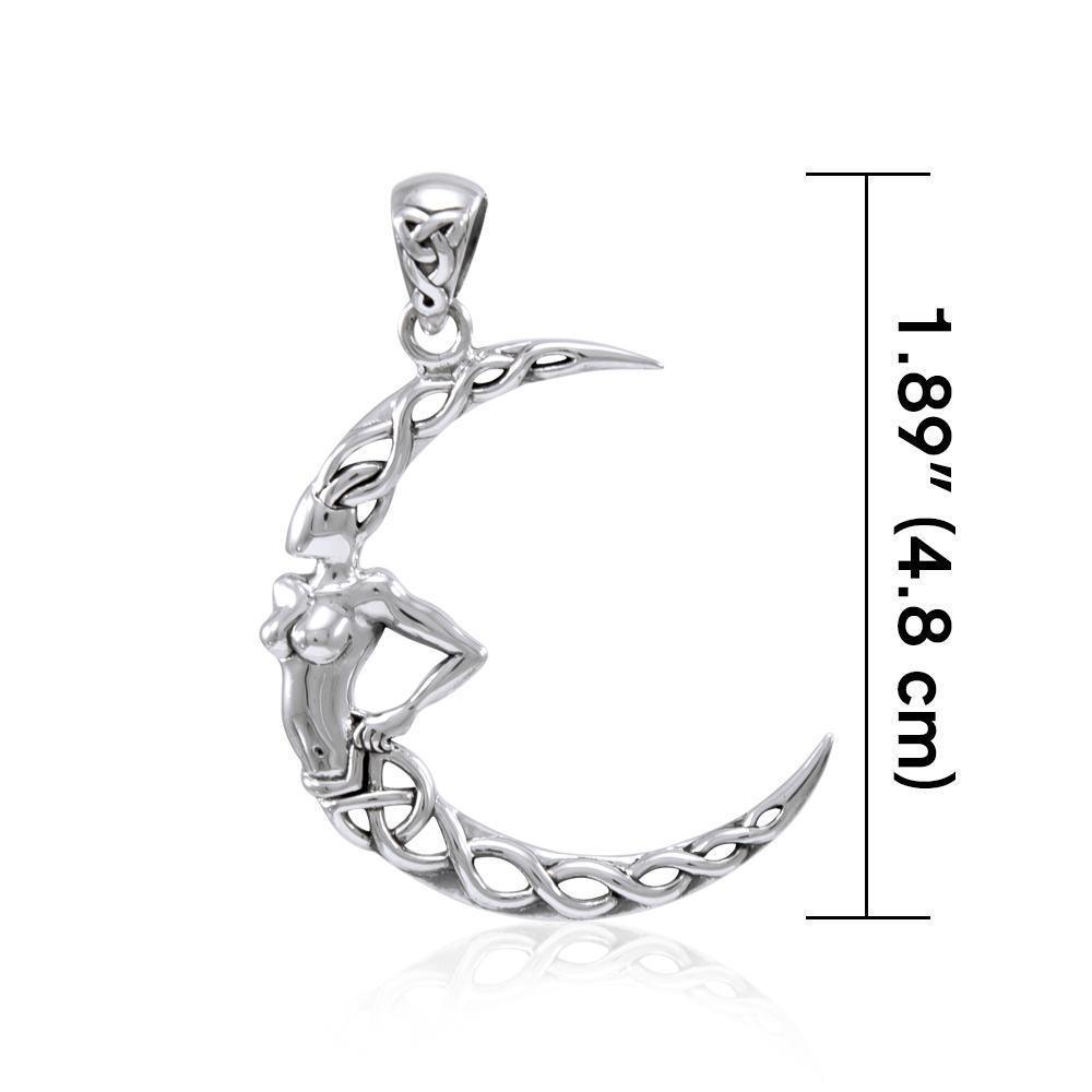 Celtic Knot Moon Goddess Pendant TPD4322 Pendant