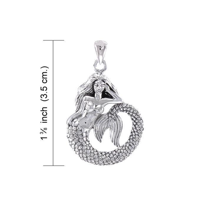 Mermaid Silver Necklace Set TSE691 - peterstone.dropshipping