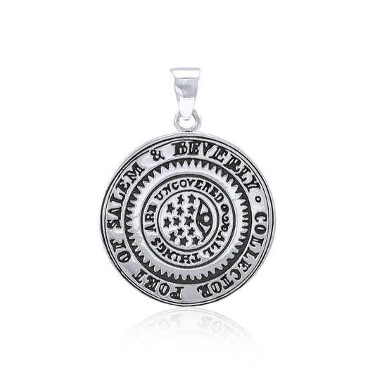 Port of Salem and Beverly Silver Pendant TPD4440 Pendant