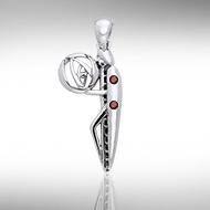 Art Deco Silver Pendant TPD445 Pendant