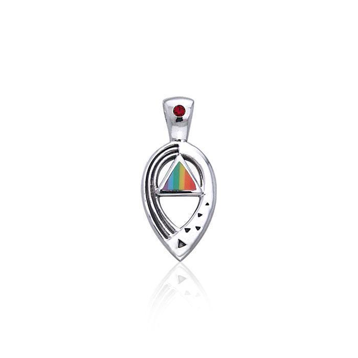 Power Triangle Silver Pendant TPD463 Pendant