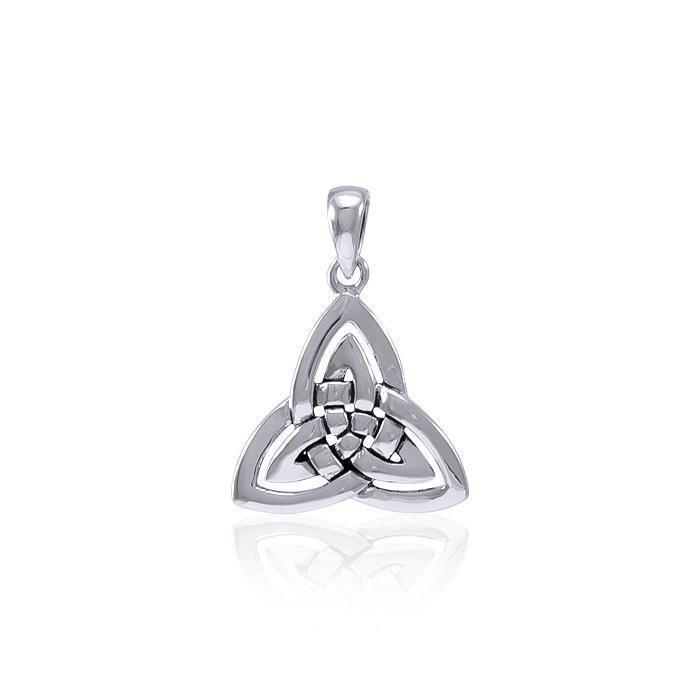 Celtic Double Trinity Knot Pendant TPD4633 Pendant