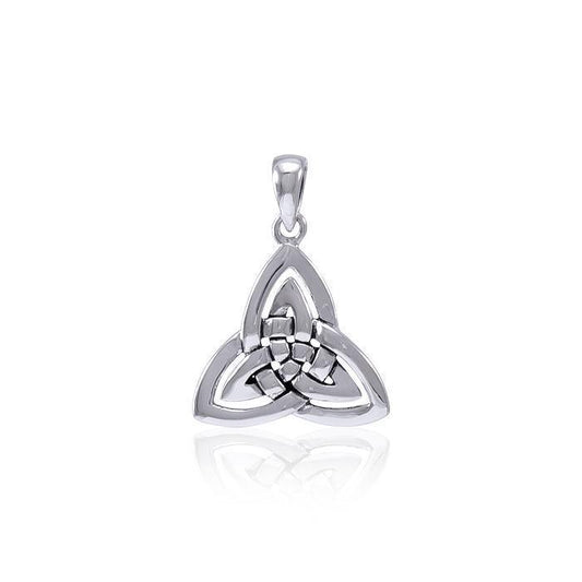 Celtic Double Trinity Knot Pendant TPD4633 Pendant